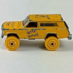 Jeep Grand Cherokee Majorette 1/64 Rockin' Banana Smelly Spenders Not Stinky Car